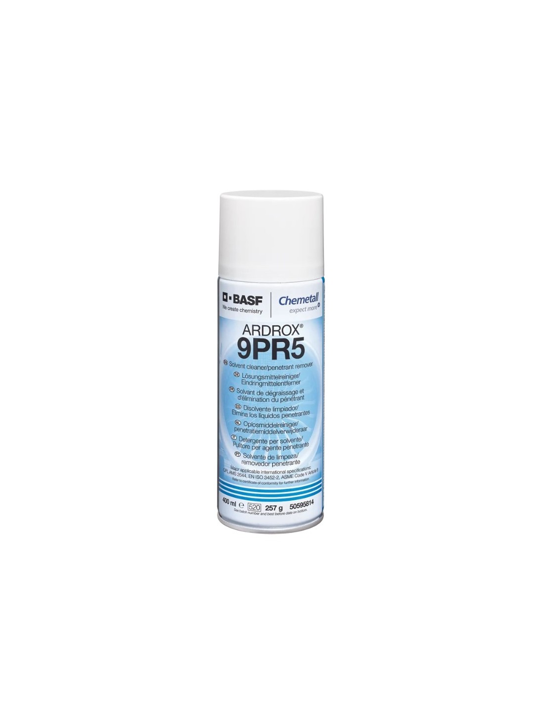Chemetall Ardrox 9PR5 – Limpiador y removedor (aerosol)